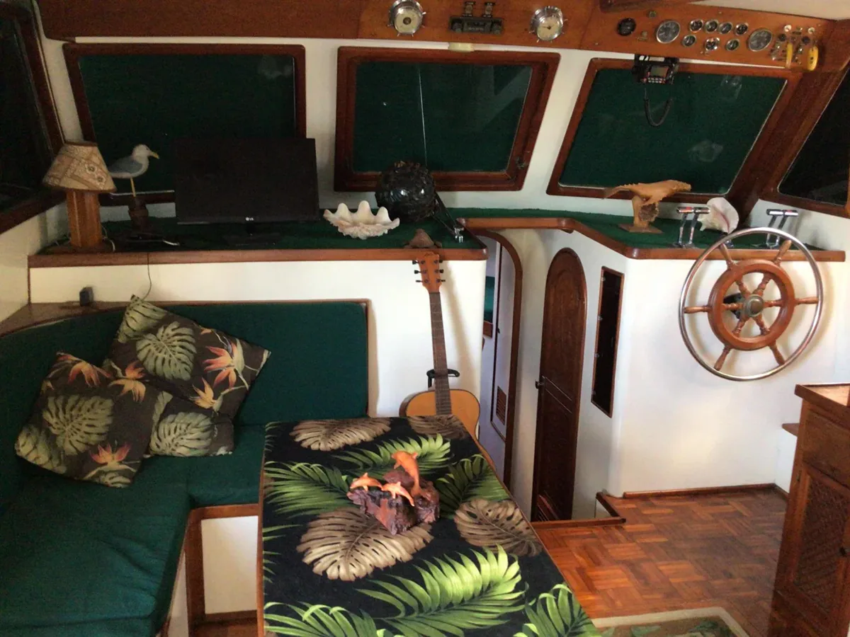 The Kona Star's furnished living cabin