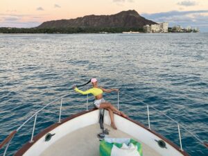 Stunning sunset views during a Hawaii cruise
