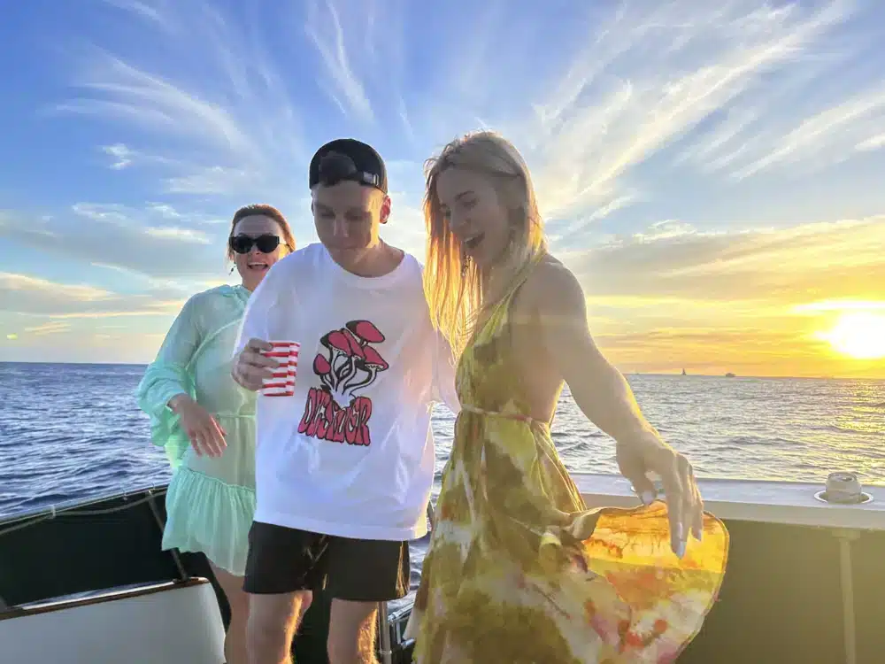 sunset cruise in Honolulu